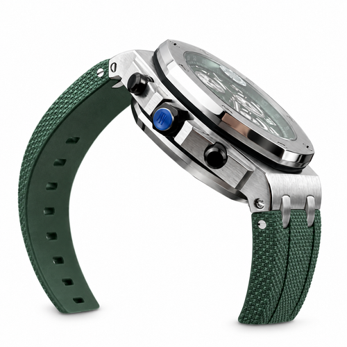 Audemars Piguet Royal Oak Offshore Chronograph – Green Dial & Fabric Strap