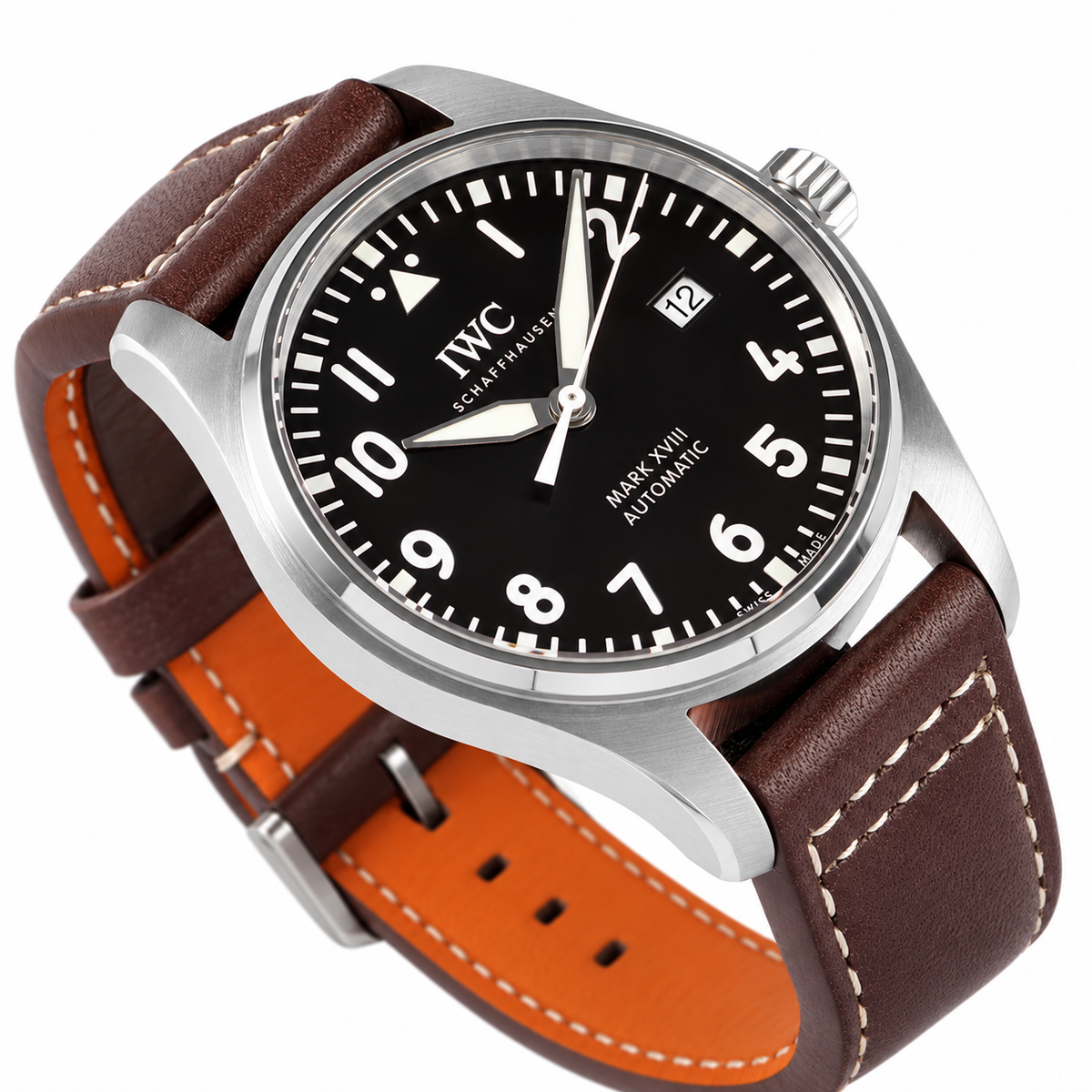 IWC Portofino Hand-Wound Eight Days 40mm Men's Steel Watch