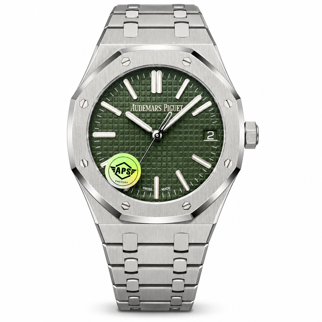 Audemars Piguet Royal Oak 41mm Stainless Steel Green Dial