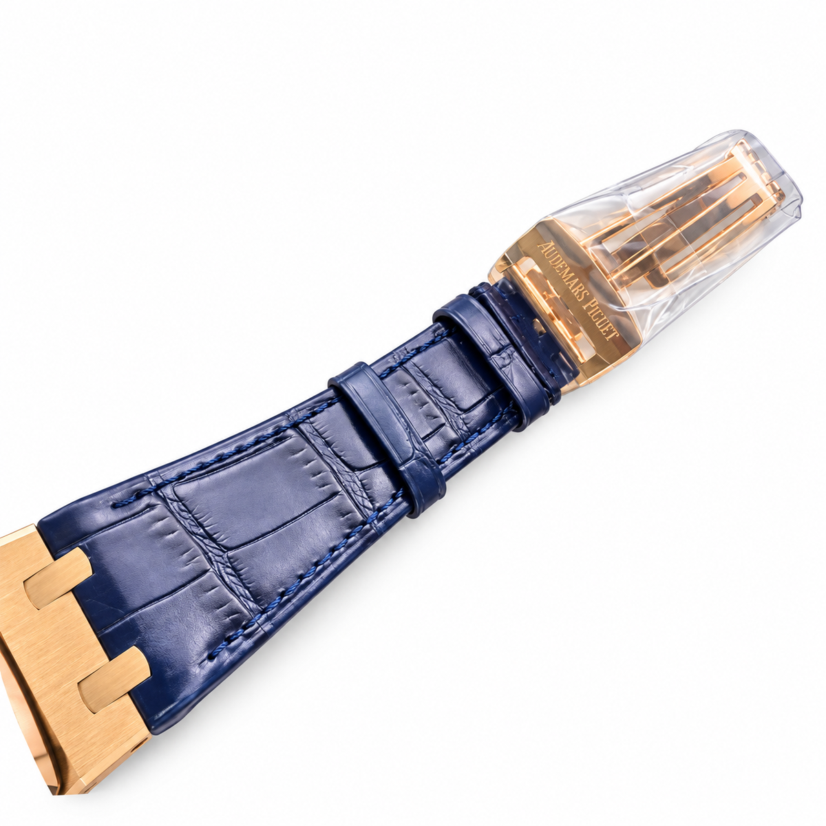 Audemars Piguet Royal Oak Chronograph Rose Gold Blue Dial