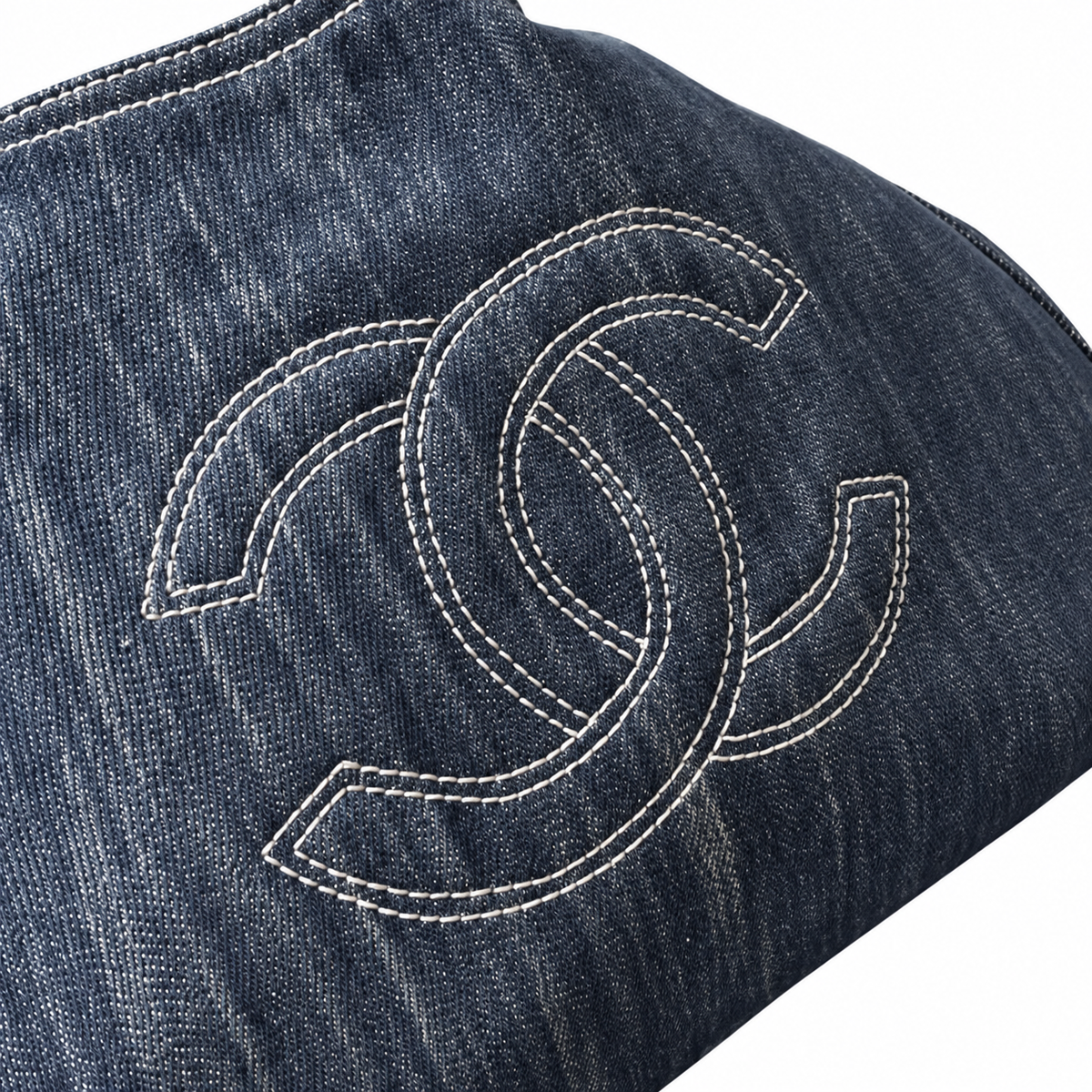Chanel Quilted Shopper Tote Bag 48cm