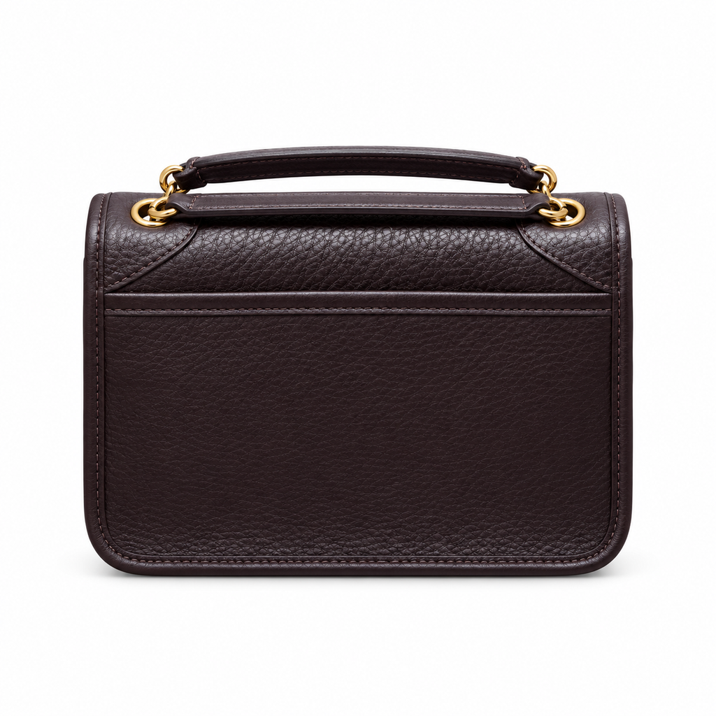 Saint Laurent Niki Medium Top Handle Bag in Dark Plum